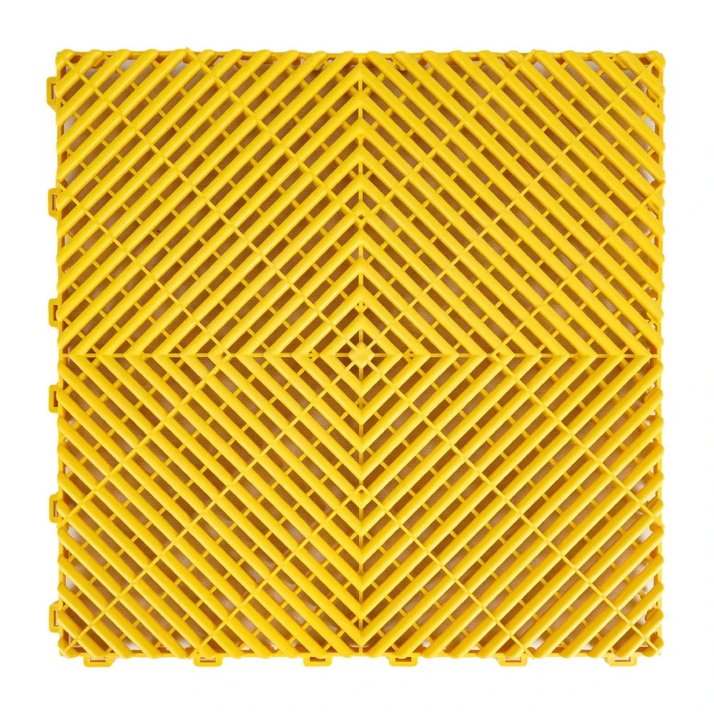 PVC Hard Plastic Floor Tile for Garage, Car Wash Drain, Eco Easy to Install, Outstanding Quality, 1.8Cm Thicknessoor Tiles