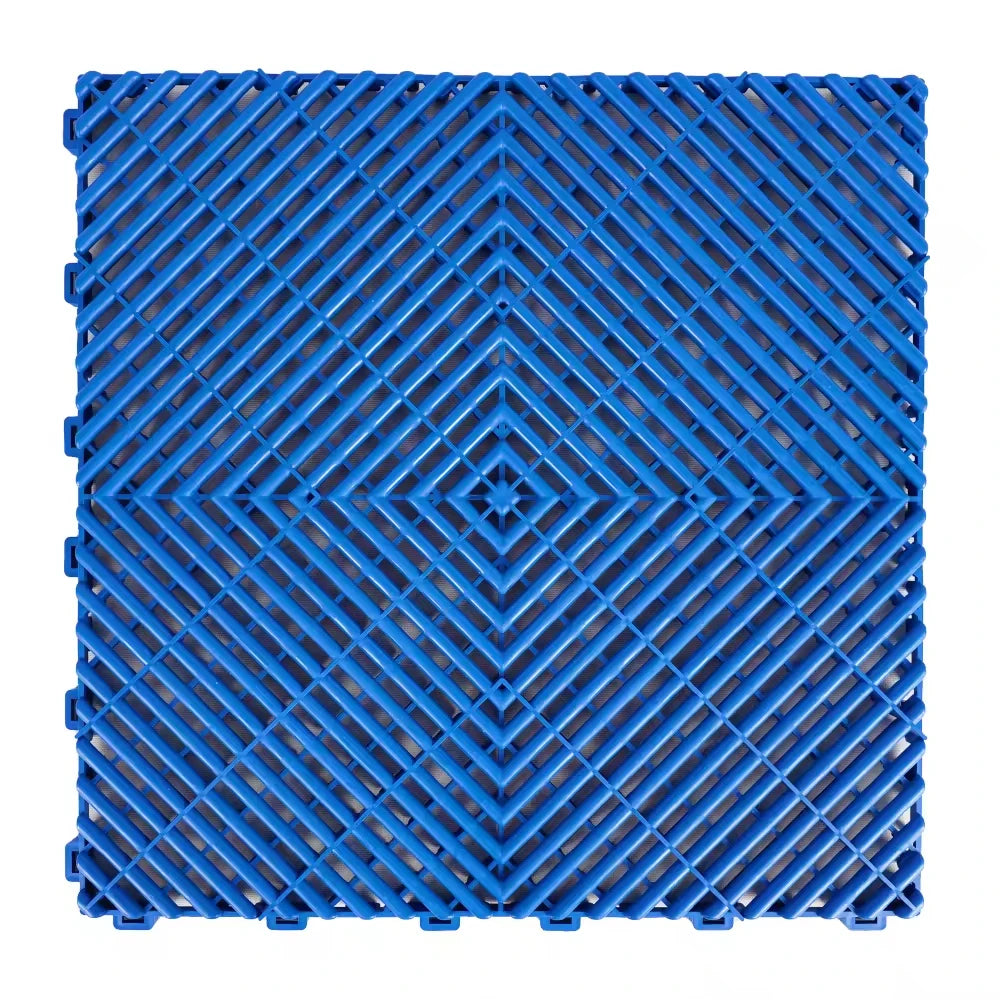 PVC Hard Plastic Floor Tile for Garage, Car Wash Drain, Eco Easy to Install, Outstanding Quality, 1.8Cm Thicknessoor Tiles