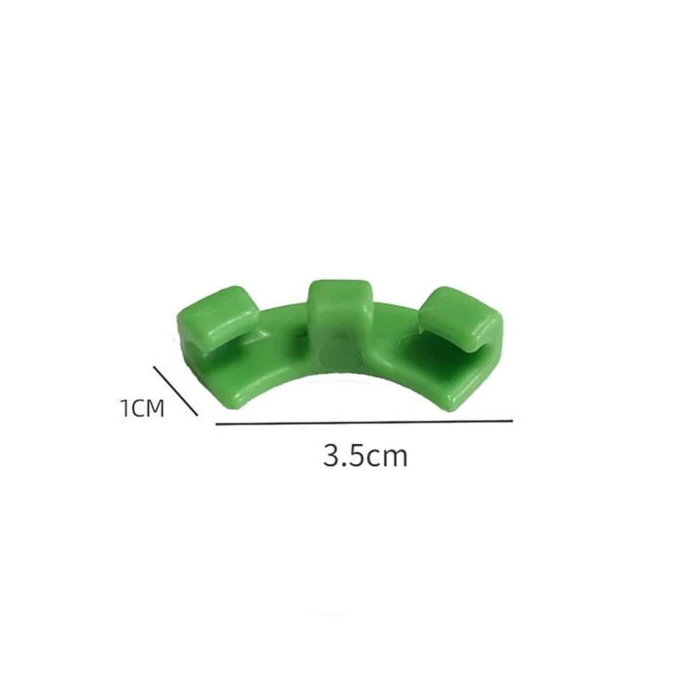 10-100Pcs 90 Degree Plant Benders Trainer Growth Manipulation Tutors for Plants Clips Bending Twig Clamps Branche Accessories