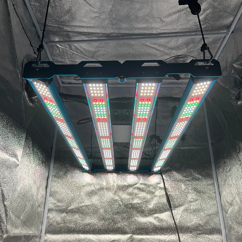 3X3Ft/2X4Ft Tent King Brite LM301H EVO Mint White UV IR 320W  Led Grow Light Separate Switches UV/IR,